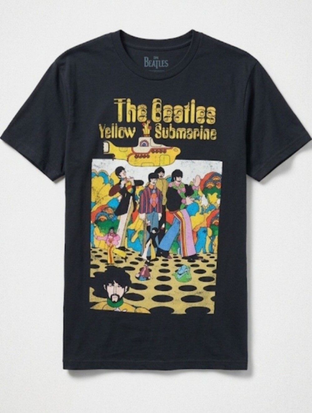 The Beatles 2016 Yellow Submarine Graphic Tee XL